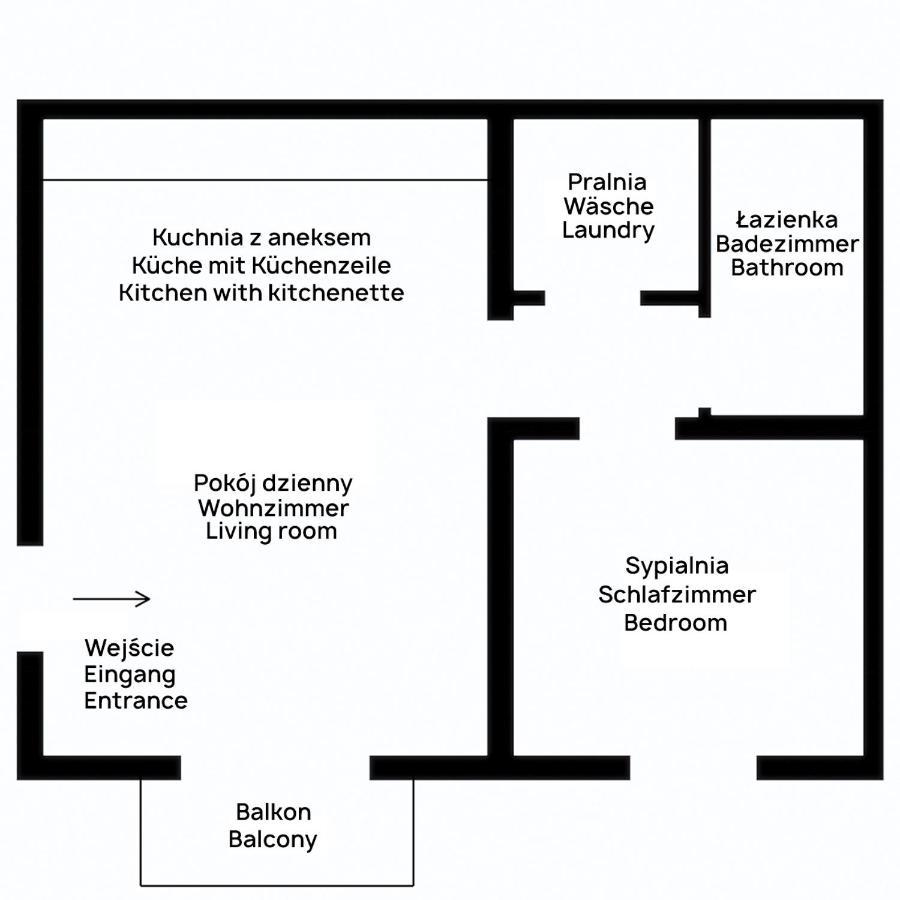 WielenPrzytulny Apartament Mickiewicza 14 4アパートメント エクステリア 写真